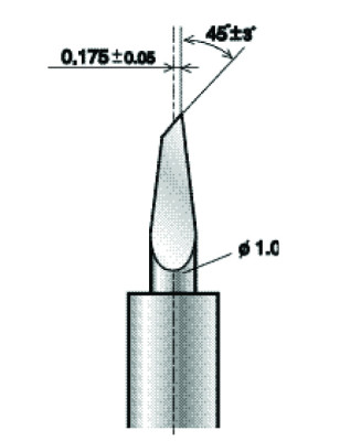 Roland нож ZEC-U3017 (комплект, 3 шт.)
