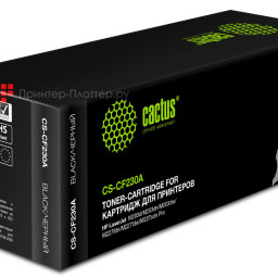 Картридж лазерный Cactus CS-CF230A черный (1600 стр.) для HP LJ 203/227