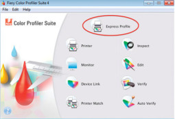 Ricoh ПО для построения цветовых профилей EFI Color Profiler Suite V4.0
