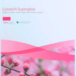 Бумага Xerox Colotech+ Super Gloss Coated, глянцевая, SRA3 (320 x 450 мм), 250 г/кв.м (100 листов)