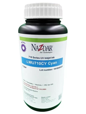 УФ-чернила Nazdar 710 (cyan), 1 л