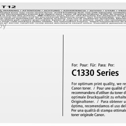 Тонер-картридж Canon Toner T12 (magenta), 5300 стр.