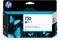 Картридж HP 730 (cyan) 130 мл