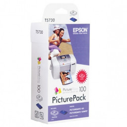 Картридж Epson T5730 Picturepack (BK,C,M,Y) 4шт + бумага