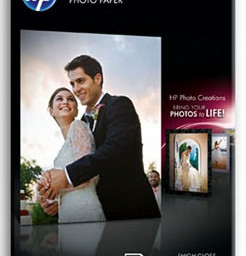 Бумага HP Premium Plus High-Gloss Photo Paper, глянцевая, 10 x 15 см (100 x 150 мм), 280 г/кв.м (25 листов)
