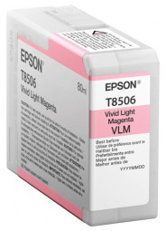 Картридж Epson T8506 UltraChrome HD (light magenta), 80 мл