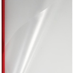 Обложки OPUS C-Bind easyCover, A4, 10 мм, мягкие, матовые полупрозрачные, красные, 30 шт.