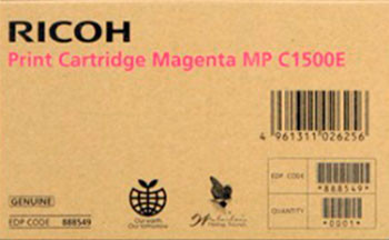 Картридж Ricoh Print Cartridge Type MP C1500E (magenta), 3000 стр.