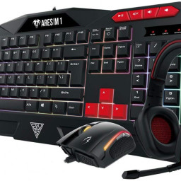 Набор Gamdias Poseidon M1 (клавиатура + мышь + гарнитура)