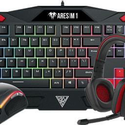 Набор Gamdias Poseidon M1 (клавиатура + мышь + гарнитура)