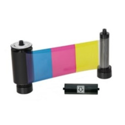 Картридж 4-цветный с ламинацией ФК для Smart (YMCKO, 250 карт) с чистящим роликом (650634)