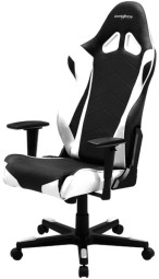 Игровое кресло DXRacer Racing OH/RE0/NW (чёрно-белый)