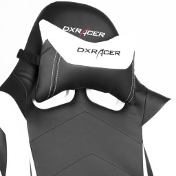 Игровое кресло DXRacer Racing OH/RE0/NW (чёрно-белый)