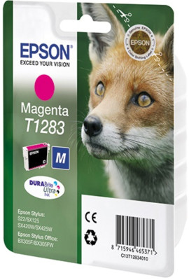 Картридж Epson DURABrite Ultra Ink T1283 Singlepack (magenta) (C13T12834022, C13T12834021)