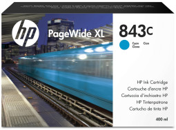 Картридж HP 843C PageWide XL (cyan), 400 мл
