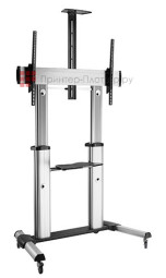 FIX мобильная стойка для дисплеев TTL04-610TW (серебристый)