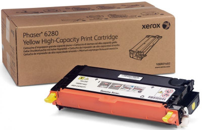 Тонер-картридж Xerox Print Cartridge Phaser 6280 (yellow), 5900 стр. (PP012070)