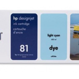 Картридж HP 81 (light cyan) 680мл