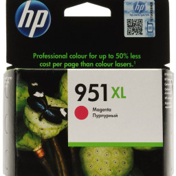 Картридж HP 951XL (magenta), 1500 стр.
