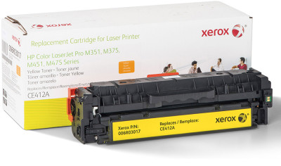 Тонер-картридж Xerox 006R03017 (yellow) (аналог HP CE412A) (PP035920)