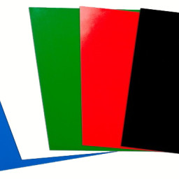 Обложки ProfiOffice, A4, картон, глянцевые, красные, 100 шт.