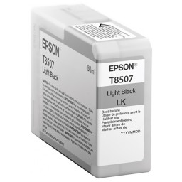 Картридж Epson T8507 UltraChrome HD (light black), 80 мл