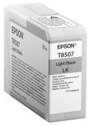 Картридж Epson T8507 UltraChrome HD (light black), 80 мл