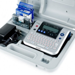 Принтер для печати наклеек Brother PT-1280VP в кейсе