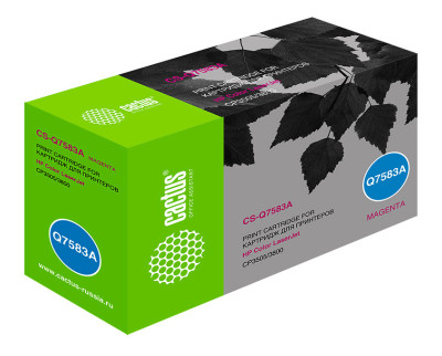 Картридж лазерный Cactus CS-Q7583A пурпурный (6000 стр.) для HP CLJ CP3505/3800