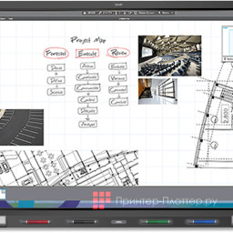 Интерактивная панель SMART SBID-7286R-P (черный)