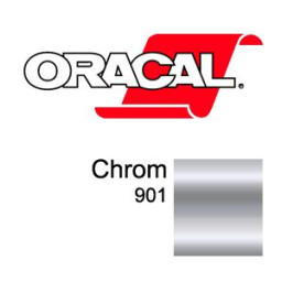 Пленка Oracal 352 F901 (серебристый), 50мкм, 1000мм x 50м (4011363053783)