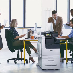 МФУ Xerox VersaLink C7125 (осн. блок, однопрох. АПД, жесткий диск, тумба)