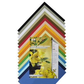 Обложки, A3, картон, тиснение кожа, светло-зеленые, 100 шт.