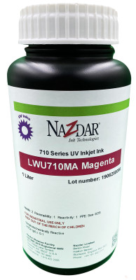 УФ-чернила Nazdar 710 (magenta), 1 л