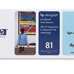Печатающая головка HP 81 (light cyan/cleaner)