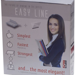 Обложки OPUS C-Bind easyCover, A4, 10 мм, мягкие, матовые полупрозрачные, черные, 30 шт.