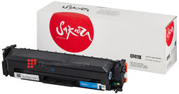 Тонер-картридж SAKURA CF411X для HP Color LaserJet Pro M452, M477, M377dw (cyan), 5000 ст (PP052377)