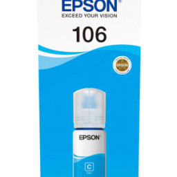 Чернила Epson 106 EcoTank Ink Bottle (cyan), 5000 стр.
