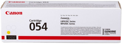 Тонер-картридж Canon Cartridge 054 Y (yellow), 1200 стр. (PP039786)