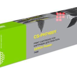 Картридж лазерный Cactus CS-PH7400Y 106R01152 желтый (9000 стр.) для Xerox Phaser 7400