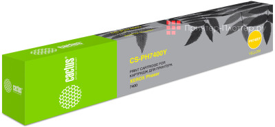 Картридж лазерный Cactus CS-PH7400Y 106R01152 желтый (9000 стр.) для Xerox Phaser 7400