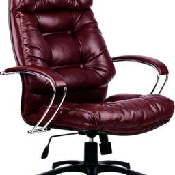 Офисное кресло Метта LK-14Pl-722 (бордовый)