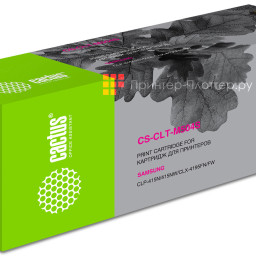 Картридж лазерный Cactus CS-CLT-M504S пурпурный (1800стр.) для Samsung CLP-415N/CLX-4195FW/4195FN