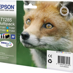 Картридж Epson DURABrite Ultra Ink T1285 комплект (C,M,Y,K), 4шт. (C13T12854022, C13T12854020)