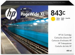 Картридж HP 843C PageWide XL (yellow), 400 мл