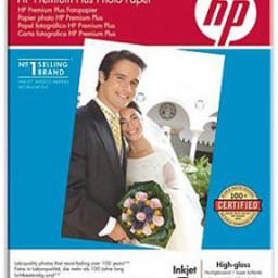 Бумага HP Premium Plus High-Gloss Photo Paper, глянцевая, A4 (210 x 297 мм), 280 г/кв.м (20 листов)
