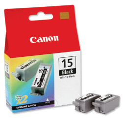 Картридж Canon BCI-15 BK BJ (black) набор, 2шт