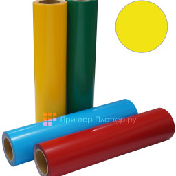 Термопленка ACE-301 Flock, желтая, ширина 500 мм (1 п.м.)