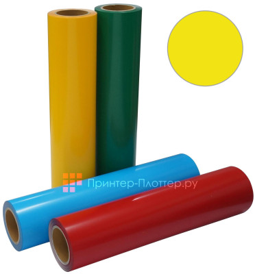 Термопленка ACE-301 Flock, желтая, ширина 500 мм (1 п.м.)