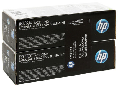 Тонер-картридж HP 85A (black) набор, 2 шт. x 1600 стр.